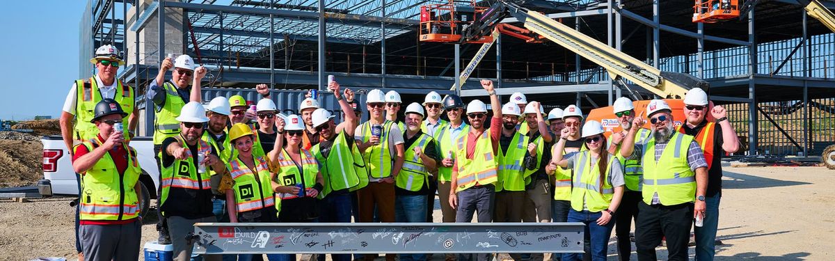 Tradesmen studying NEC together